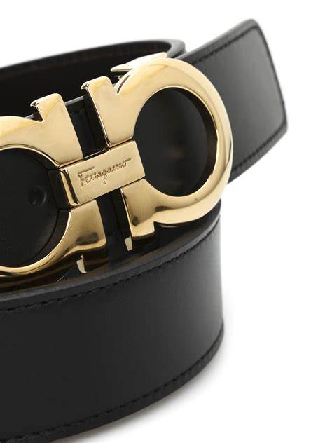 Hermès and Salvatore Ferragamo Belt .